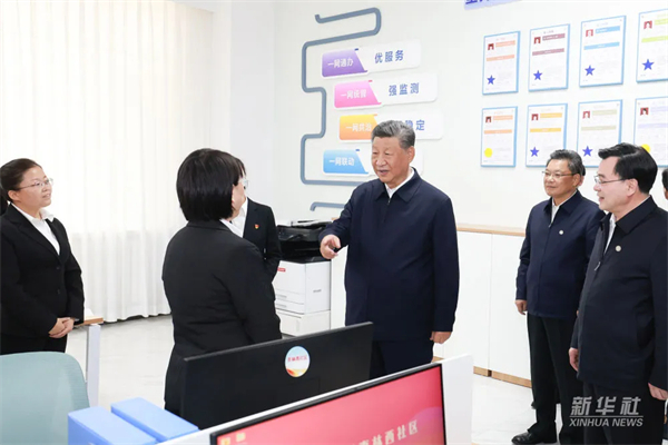 习近平在甘肃兰州市考察调研